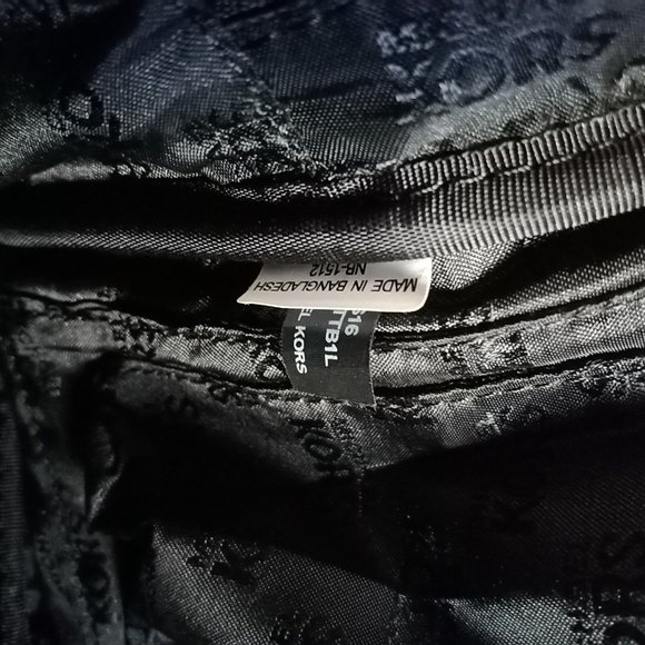 MK Jet Set Black Backpack - Small - Picture 11 of 12